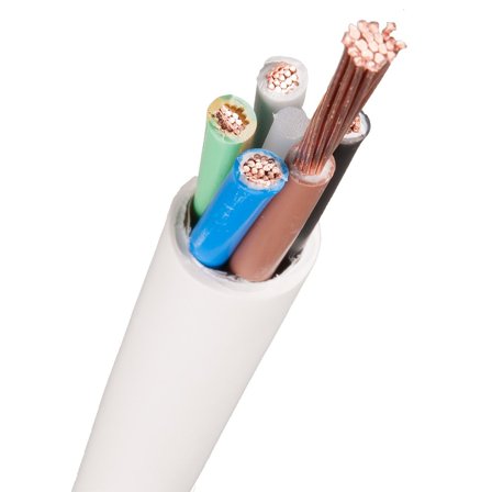 Nexans MQQ Installationskabel 5G4 mm² ledararea 250 m, trumma, Anslutningsdon & kablar