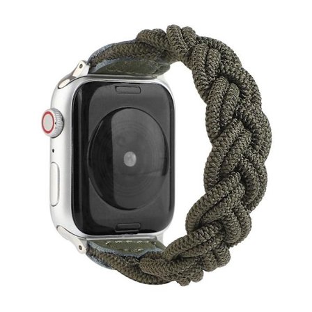 Vävt Klockarmband för Apple Watch Series 9/8/7 41mm/6/SE (2023)/SE(2022)/SE/5/4 40mm/3/2/1 38mm