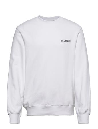 Casual Crew Sweat-shirt Genser Hvit HAN Kjøbenhavn