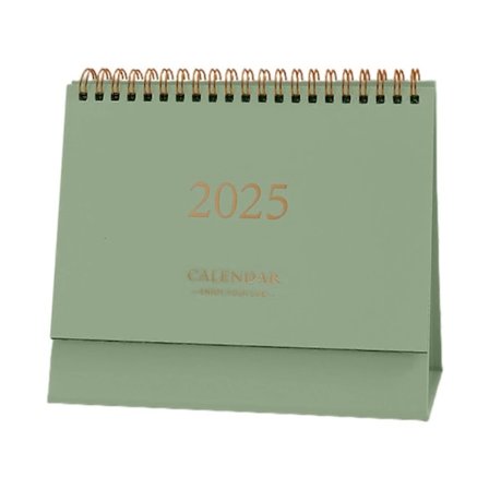 Lille Bordkalender 2025 Stående Flip Skrivebordskalender Lille Skrivebordskalender Stående Månedlig Bordkalender Bordkalender Bordindretning - Perfekt