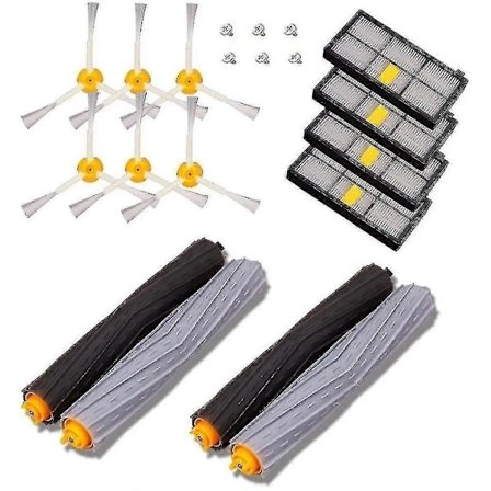 Børster Erstatningssett Reservedeler Kompatible Med Irobot Roomba Serie 800 860 870 880 890 Og 900 960 980 - Pakke Med 14 Stk Høy Kvalitet s2024121212