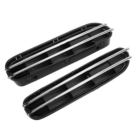 Auton lokasuojan sivu-ilmaventtiilien säleikkö M-tyyliin muokkaukseen, korvaa E60 M5:n