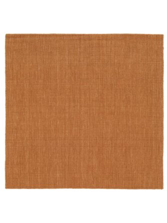 Ribban Terracotta Vierkant Vloerkleed Groot