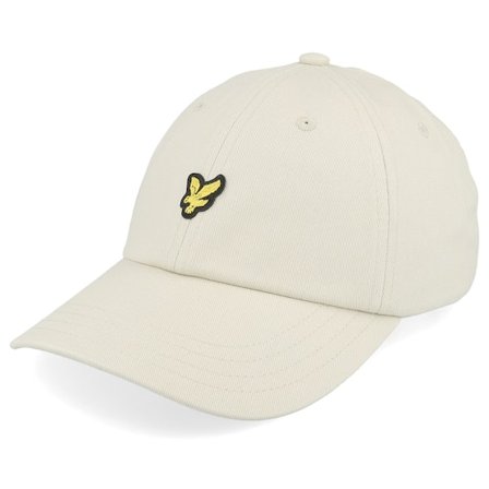 Lyle & Scott - Beige unconstructed Keps - Baseball Cap Grey Taupe Dad Cap @ Hatstore