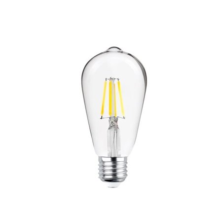 Forever LED-lampa Filament E27 ST64 4W 230V 2700K 470lm
