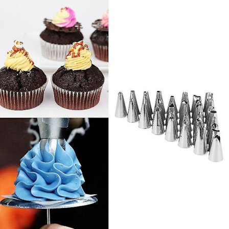 Leivonnaisten Fondant-Kakku 52 Koristeluun Sopivaa Suutinta