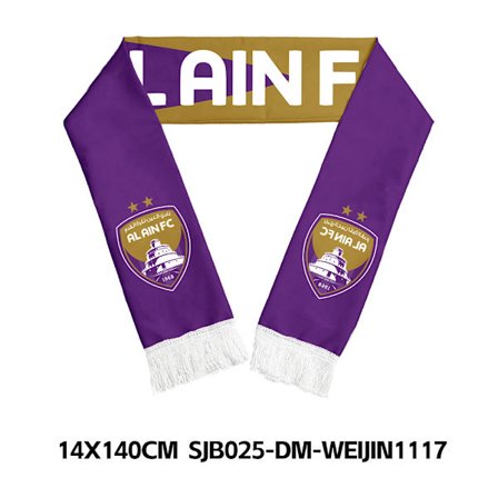 SFC-tørklæde til fodboldfans, lagklubbens supporter, vifter med tørklædet og hepper på holdet med flaget