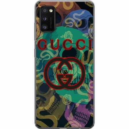 Samsung Galaxy A41 Genomskinligt Skal Skull