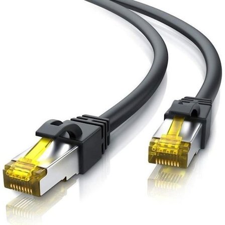Cat7 Ethernet-kaapeli, nopea 10 Gbps:n Gigabit LAN -verkkokaapeli, 10 m
