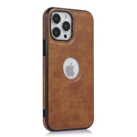 Läderfodral För Iphone11 Brun All Inclusive Fallmotstånd