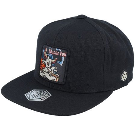 Critiql Hit - Svart snapback Keps - Chaotic Evil Box Patch Black Snapback @ Hatstore