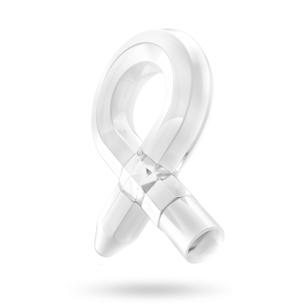 Stretchy Loop Cockring Clear - Vuxen.se - Penisringar