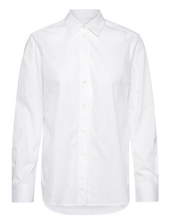 Jane Shirt Pitkähihainen Paita Valkoinen Filippa K