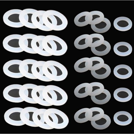 Dusch slangtätning Silikon bricka 19mm 24mm Plan bricka f