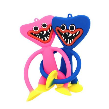 Barnhänge Nyckelring Poppy Playtime Huggy Wuggy Figurer Docka