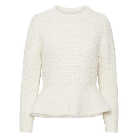 Karen by Simonsen Joy Pullover Hvid, Dame