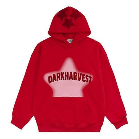 Høst Mote Hip-Hop Street Graffiti Hettegenser Herre Og Dame Retro Casual Sports Par Genser