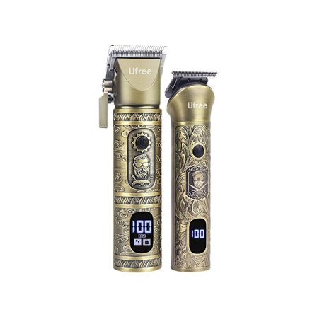 Ufree grooming-kit med trådlös klippare och flera tillbehör