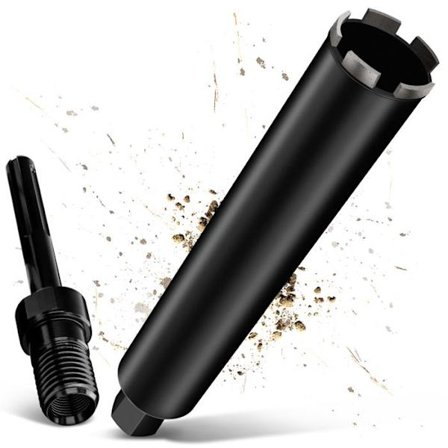 Pro Timanttisuihkulaikka UNC 1¼" Ø 51mm, SDS Max -kiinnitys, timanttiporakoneet, pituus 460 mm, kuiva / märkä pora.