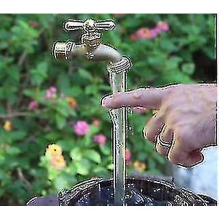 Osynlig flytande vattenkanna fontän imitation flytande vatten prydnad