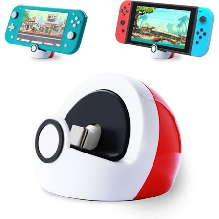 Mini laddningsställ för Nintendo Switch/Switch Lite/Switch OLED,