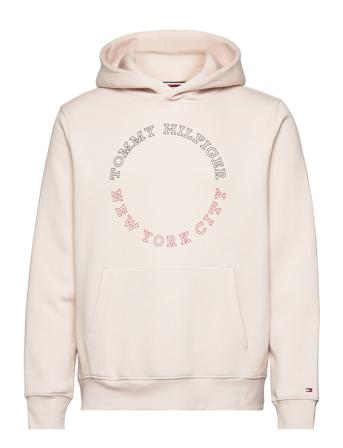 Monotype Roundall Hoody Hettegenser Genser Creme Tommy Hilfiger*Betinget Tilbud