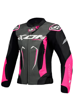 Motorradjacke Ixon VORTEX 3 Damen Schwarz/Pink/Weiß M