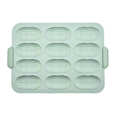 Silikoneform Bageform Brødbageplade Nonstick Kageforme Brødbageværktøj, 12-ruds Tærteform