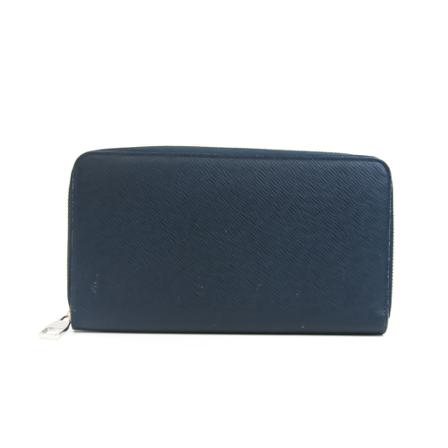Louis Vuitton Vintage, Pre-owned Zippy organizer Blauw, unisex, Maat:ONE Size