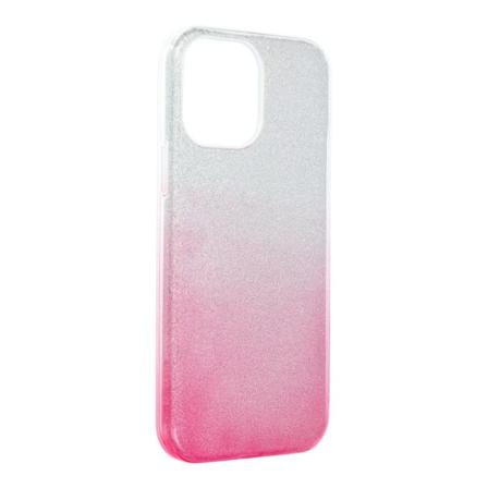Forcell Shining Skal Till Iphone 13 Pro Max Clear/rosa