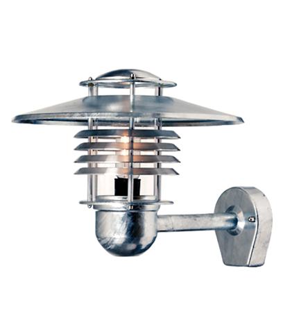 Westal Arnäs Väggarmatur 325 x 360 mm, E27 Galv/Silver, Belysning