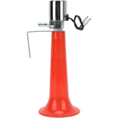 12V 24V Tyrkisk Lufthorn, 180dB Rød Universal Truck Horn til Suvar Motorcykler Campingvogne