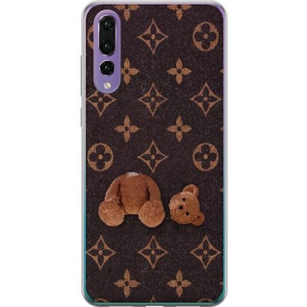 Yhteensopiva Puhelinkuori Huawei Huawei P20 Pro Graafinen monogrammikuvio, jossa taiteellisesti muotoiltu nalle