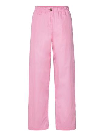 Pantal /Pants Byxa Med Raka Ben Rosa MSGM