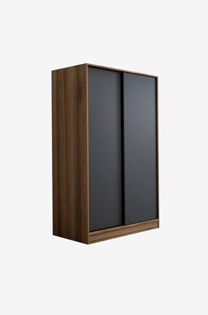 Hanah Home - Garderobeskap - Saliha - Grå - Garderobeskap & klesskap - Fra Homeroom