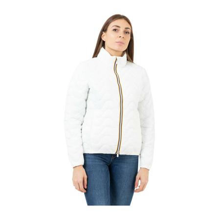 K-Way, Light Jackets Wit, Dames, Maat:S,nylon