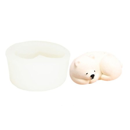 Isbjørnelysform 3D kunstvoksform 2 2