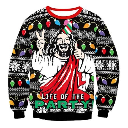 Naisten Joulupaita Hauska Uutuus Joulu Pusero Neule Santa Poron Joulu Puserot Pariskunnat Pukeutuminen 2024