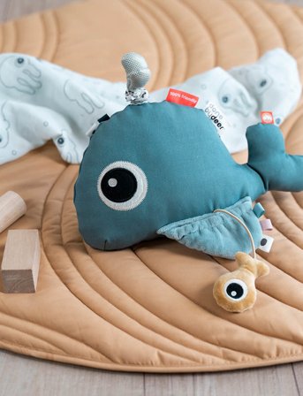 Done by Deer Activity Floor Mirror Wally Blue - Blue - 29X 15.5X 7CM