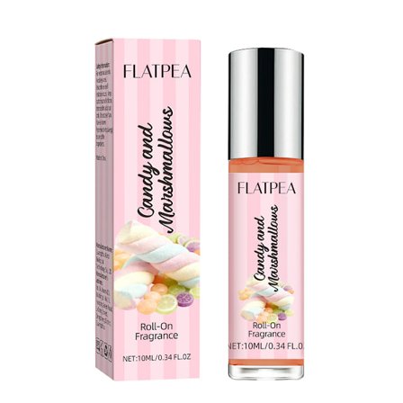 Marshmallow Roll-On Parfume 10ml – Alkoholfri, Frisk & Langvarig, Mild Duft
