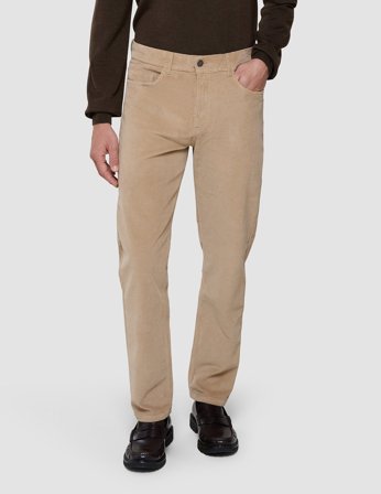 Shaping New Tomorrow - Corduroy Pants - Khaki - Herre - Størrelse 38/30