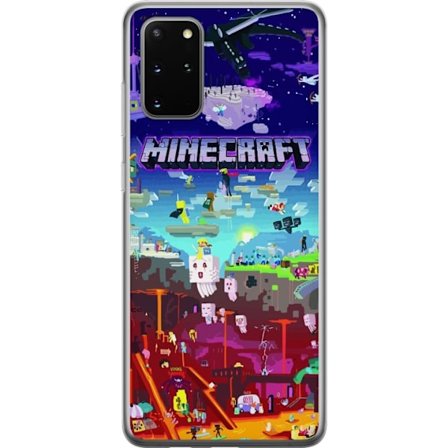 Kompatibelt Mobilskal till Samsung Samsung Galaxy S20+ Minecraft