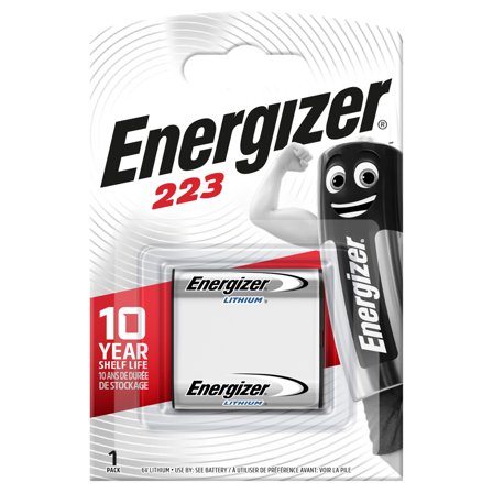 Energizer Lithium Photo Fotobatteri 223, 3 V, Elfordeling & strømforsyning