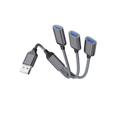USB til 3-ports USB Splitter Adapter