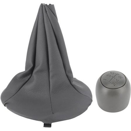 5-gears gearknop med støvmanchet udskiftning til Fiat Panda/500 500C