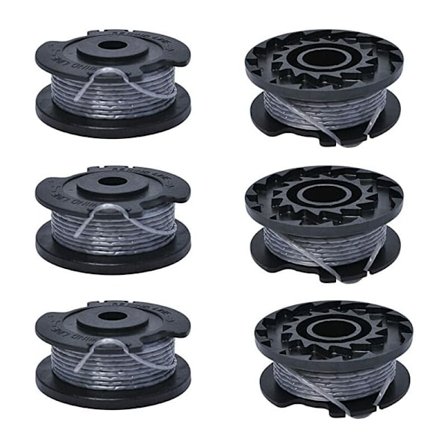 Udskiftningsspole til plæneklipper F016800569 til Bosch EasyGrassCut 23/26/18/18-230/18-260/18-26 trådløs buskrydder, - Ø 1,6 mm 6,1 m, Tilbehør til