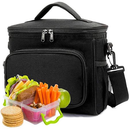 Lunch Bag, Återanvändbar kylväska/Lunchlåda, Stor kapacitet