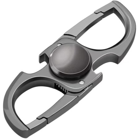 Nøkkelring med bilnøkkelåpner, 3-i-1 multifunksjonell nøkkelring