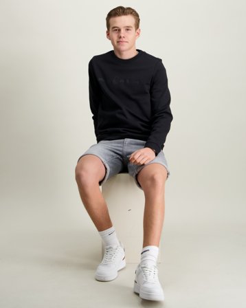 ONLY & SONS JUNIOR OSJPLY MG 6499 TAI DNM SHORTS Kremfarget Shorts Gutt - Kids Brand Store