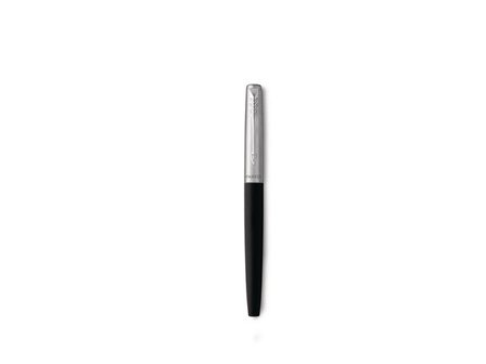PARKER Jotter Fountain Pen Black/Stainless Steel Barrel Blue and Black Ink - 2096430